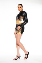 BLACK/GOLD