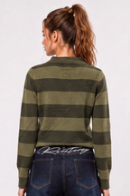 OLIVE STRIPE