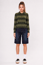 OLIVE STRIPE